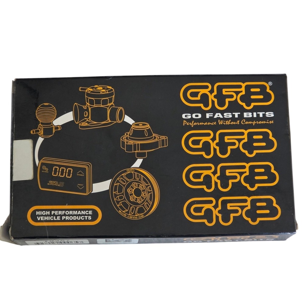 GFB Go Fast Bits DV+ Performance Diverter Valve T9351 Black Billet Aluminum